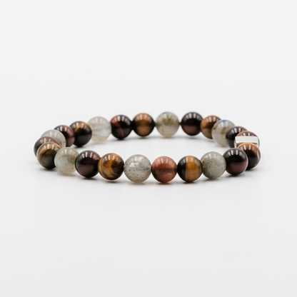 Primal Eclipse Bracelet – iridescent gemstone bracelet detail | Stone N Luxe